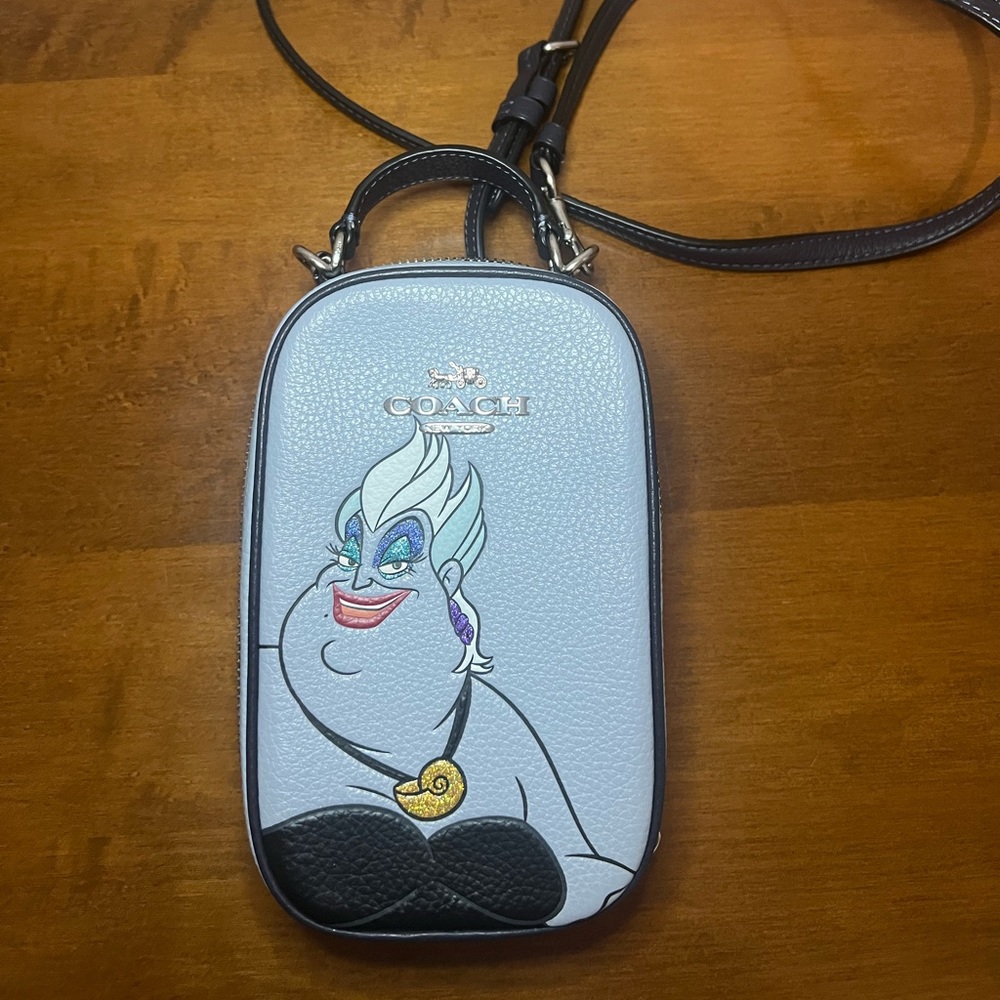 Disney X Coach Eva Phone Crossbody With Ursula